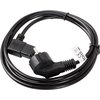 Kabel zasilający Schuko (kątowy) - IEC 320 C13 (kątowy) LANBERG 1.8 m Typ Schuko - IEC 320 C13
