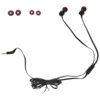 Słuchawki dokanałowe JBL T110 z mikrofonem Czarny