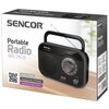 Radio SENCOR SRD 210 B Przenośne Radio Analogowe