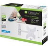Uchwyt TECHLY do TV 19-37 cali ICA-LCD 2901 Biały Minimalna odległość od ściany/sufitu [mm] 65