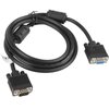 Kabel VGA - VGA LANBERG CA-VGAC-10CC-0018-B+ 1.8 m Złącza VGA (15-pin) męski - VGA (15-pin) żeński