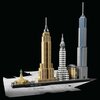 LEGO 21028 Architecture Nowy Jork Liczba elementów [szt] 598