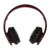 Słuchawki nauszne XMUSIC BTH101R Czarno-czerwony Transmisja bezprzewodowa Bluetooth