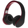 Słuchawki nauszne XMUSIC BTH101R Czarno-czerwony Transmisja bezprzewodowa Bluetooth