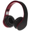 Słuchawki nauszne XMUSIC BTH101R Czarno-czerwony Pasmo przenoszenia min. [Hz] 100