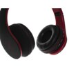 Słuchawki nauszne XMUSIC BTH101R Czarno-czerwony Funkcje dodatkowe Zasięg: 10 m