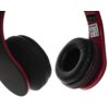 Słuchawki nauszne XMUSIC BTH101R Czarno-czerwony Kolor Czarno-czerwony