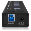 Hub ICY BOX IB-AC618 USB Typu B, Aktywny Interfejs USB Typu B