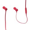 Słuchawki dokanałowe JBL T110 z mikrofonem Czerwony Pasmo przenoszenia max. [Hz] 20000
