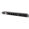 Listwa LANBERG PDU-04E04I-0200-IEC-BK (2 m) Czarny Prąd znamionowy [A] 10