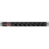 Listwa LANBERG PDU-07F-0200-BK (2 m) Czarny Prąd znamionowy [A] 16