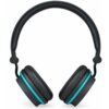 Słuchawki nauszne LAMAX Blaze B-1 Czarno-turkusowy Transmisja bezprzewodowa Bluetooth