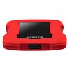 Dysk ADATA Durable Lite HD330 1TB HDD Czerwony Interfejs USB 3.2 Gen. 2 / USB 3.1 Gen. 2 (USB 3.1)