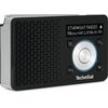 Radio TECHNISAT Digitradio 1 Cyfrowe Przenośne Czarno-srebrny Zakresy fal radiowych DAB