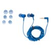 Słuchawki dokanałowe SONY MDREX155APLI Niebieski Pasmo przenoszenia min. [Hz] 5