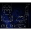 Fotel E-BLUE Auroza 301 X1 E-Sport Czarno-czerwony Rekomendowany wzrost [cm] 150 - 200