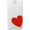 U Etui SAMSUNG Galaxy S5 Moschino EF-WG900RREGWW Biały