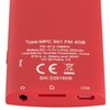 Odtwarzacz MP3 HYUNDAI MPC501GB4FMR 4GB Czerwony Pojemność pamięci 4 GB
