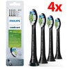 Oryginalne końcówki Philips Sonicare W2 HX6064/11 Średnio miękkie włókna (4 szt. zapas na rok) (Wybielające)
