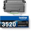 Toner BROTHER TN-3520 Czarny Pochodzenie Oryginał