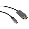 Kabel USB Typ-C - HDMI ICY BOX IB-CB020-C 1.8 m Typ USB-C - HDMI