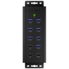 Hub ICY BOX IB-HUB1703-QC3 USB Typu B, Aktywny Dodatkowe informacje Aluminiowa konstrukcja