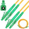Kabel patchcord EXTRALINK EX.1308 1 m Kolor Żółto-zielony