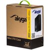 Obudowa AKYGA AK-100-01BK + zasilacz 60W Materiał Stal