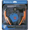 Słuchawki DEFENDER Warhead G-120 Czarno-pomarańczowy + Gra Typ słuchawek Nauszne