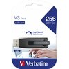 Pendrive VERBATIM V3 256GB, USB 3.2 Gen. 1 (USB 3.0), Odczyt 120 Mb/s, Zapis 25 Mb/s Interfejs USB 3.2 Gen. 1