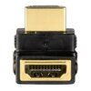 Adapter kątowy HAMA HDMI GN. 90° - HDMI WT. Typ kabla HDMI - HDMI