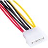 Adapter Molex - 2x SATA AKYGA AK-CA-16 0.15 m Rodzaj Adapter