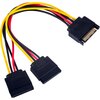 Kabel 2x SATA - SATA AKYGA AK-CA-31 0.15 m