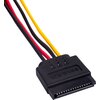 Kabel 2x SATA - SATA AKYGA AK-CA-31 0.15 m Typ SATA (zasilanie)