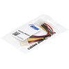Adapter Molex - 2x Molex AKYGA AK-CA-15 0.15 m Rodzaj Adapter