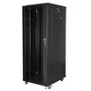 Szafa RACK LANBERG 19" 32U FF01-6832-12B 600 x 800 mm, Stojąca Czarny Wysokość wewnętrzna 32U