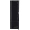 Szafa RACK LANBERG 19" 42U FF01-6642-12B 600 x 600 mm, Stojąca Czarny