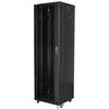 Szafa RACK LANBERG 19" 42U FF01-6642-12B 600 x 600 mm, Stojąca Czarny Typ szafy Stojąca