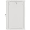 Szafa RACK LANGBERG 19" 18U WF01-6618-10S 600 x 600 mm, Wisząca Szary Waga [kg] 30