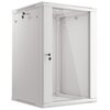 Szafa RACK LANGBERG 19" 18U WF01-6618-10S 600 x 600 mm, Wisząca Szary Głębokość [mm] 600