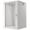 Szafa RACK LANGBERG 19" 18U WF01-6618-10S 600 x 600 mm, Wisząca Szary Wysokość wewnętrzna 18U