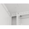 Szafa RACK LANGBERG 19" 18U WF01-6618-10S 600 x 600 mm, Wisząca Szary Drzwi frontowe Przeszklone
