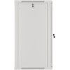 Szafa RACK LANBERG 19" 22U WF01-6622-10S 600 x 600 mm, Wisząca Szary Przeszklone drzwi Tak