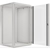 Szafa RACK LANBERG 19" 22U WF01-6622-10S 600 x 600 mm, Wisząca Szary Szerokość [mm] 600