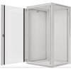 Szafa RACK LANBERG 19" 22U WF01-6622-10S 600 x 600 mm, Wisząca Szary Głębokość [mm] 600
