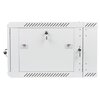 Szafa RACK LANBERG 19" 6U WF02-6606-10S 600 x 600 mm, Wisząca Szary Standard 19"