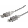 Kabel USB-A - USB-B MANHATTAN 345408 5 m
