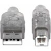 Kabel USB-A - USB-B MANHATTAN 345408 5 m Standard USB USB 2.0