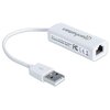 Karta sieciowa MANHATTAN Fast Ethernet USB-A, Zewnętrzna Interfejs USB 2.0