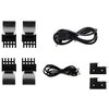 Zasilacz UPS GREENCELL UPS14 RTII 2000VA 1800W z wyświetlaczem LCD / Czysta Sinusoida Interfejs USB